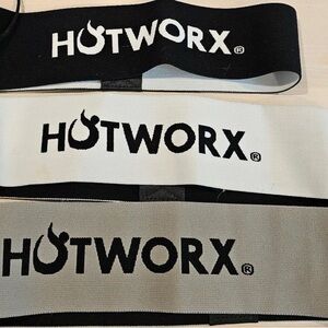HOTWORX Resistance Bands Set - Black, White, Gray